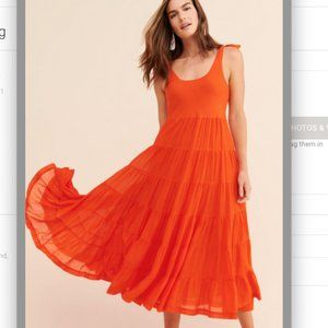 Urban Outfitters- Laura Tiered Maxi- Small